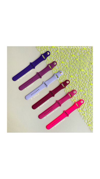 Силіконовий ремінець Apple Watch 38 40 41 42 44 45 49 епл вотч