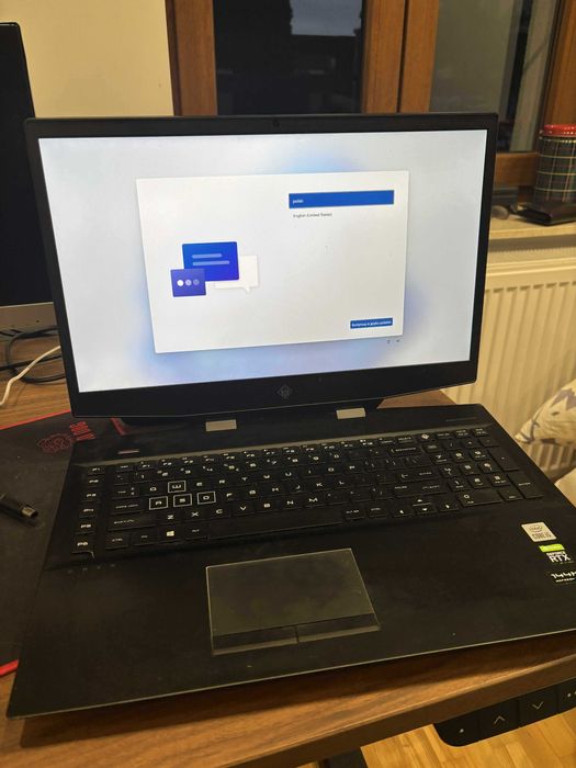 Laptop hp omen 17 cali