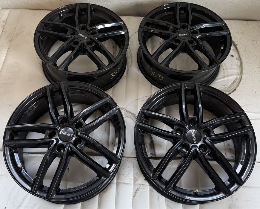 360. Felgi aluminiowe Dezent ET 40 7jx17” 5x112 Audi Skoda Seat VW