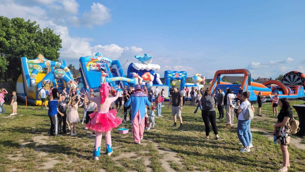 Zjeżdżalnia dmuchana. Dmuchance, Animator