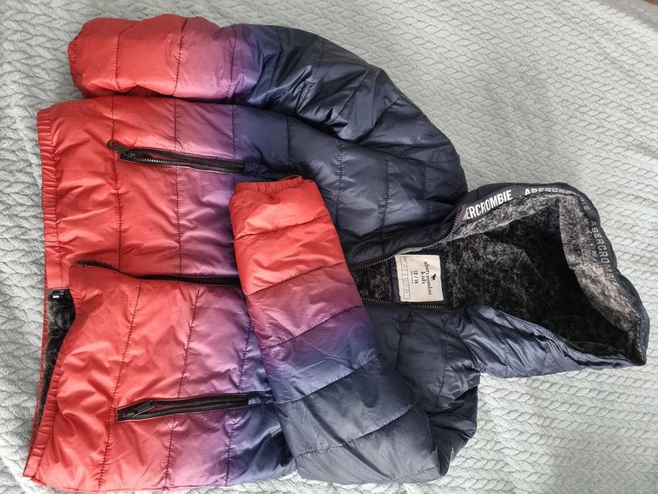 Abercrombie kurtka zimowa dla dziewczynki b ciepła 13 14 lat 158
