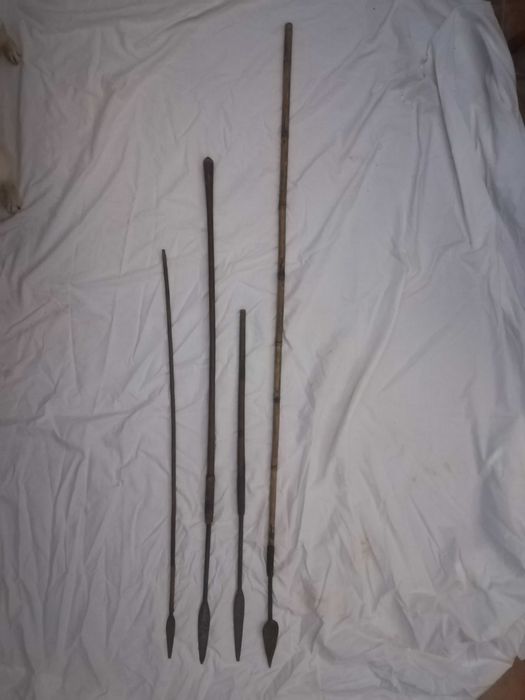 Lanças e flecha africana