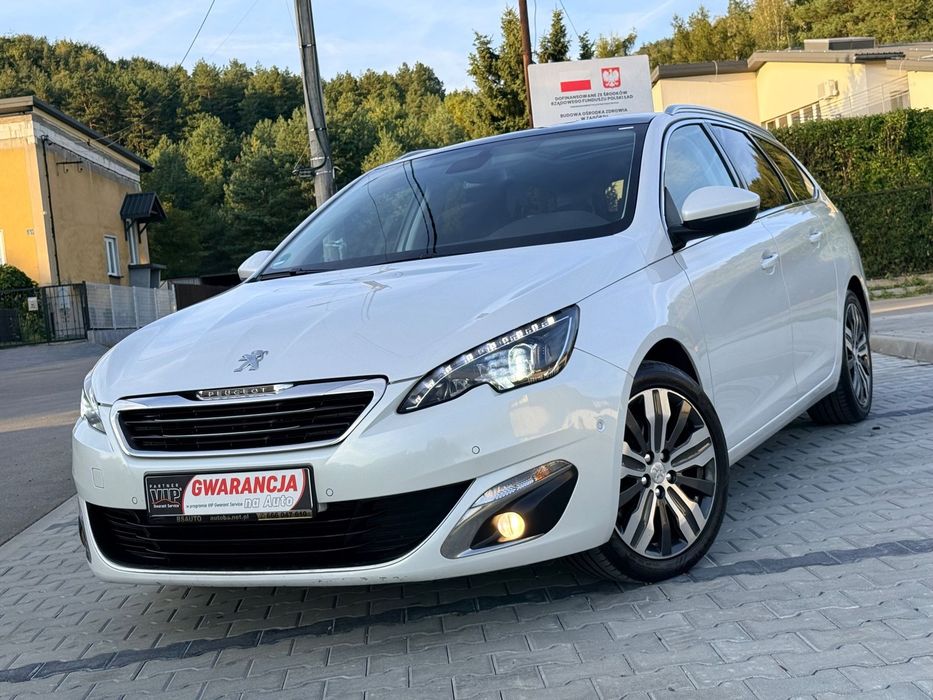 Peugeot 308 ALLRUE~2.0HDi_150Ps_AutoMat~BiałaPerła~FullLed~AktywnyTempomat~TOP!