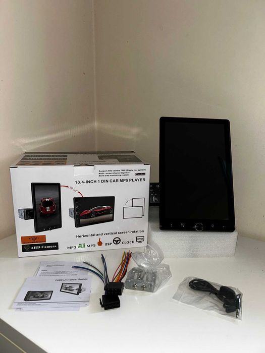 Auto-rádio 1 din estilo tesla 10 Polegadas 4k NOVO