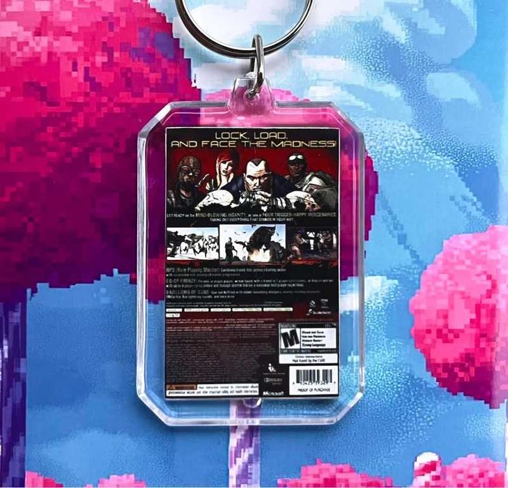 Brelok Borderlands - mini okładka gry PC