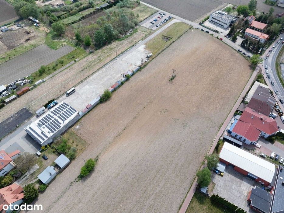 Działka w gm. Stare Babice z potencjałem