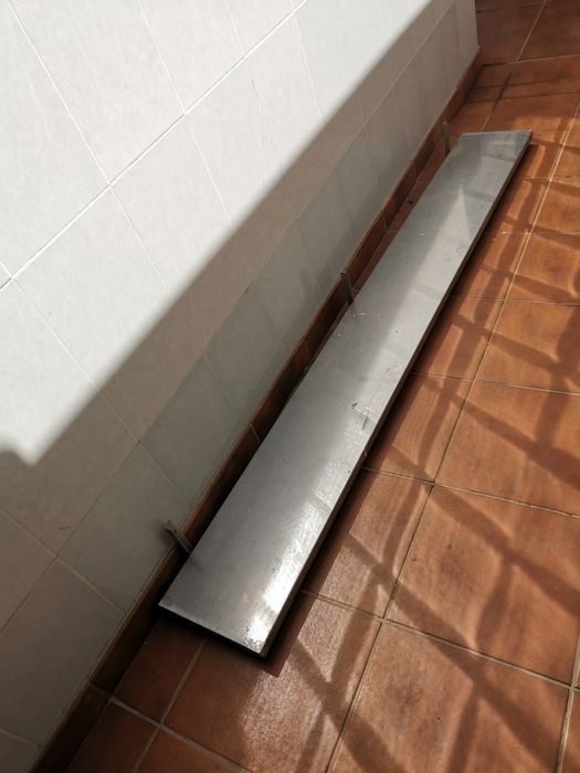 Prateleira inox grande