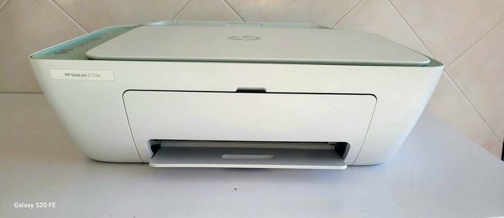 Impressora hp verde