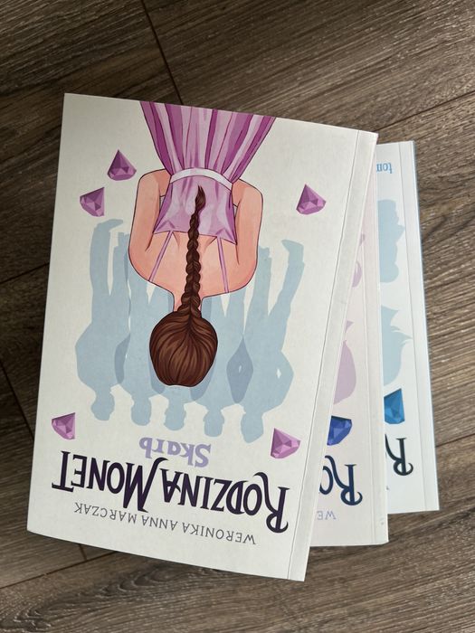 Zestaw ksiazek Rodzina monet