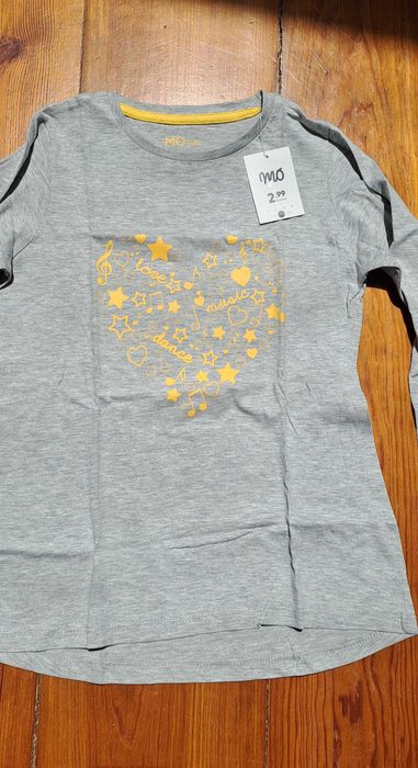 Camisola cinzenta Mo 12 anos nova