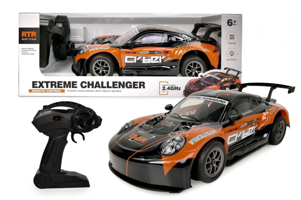 Auto RC pomarańczowe