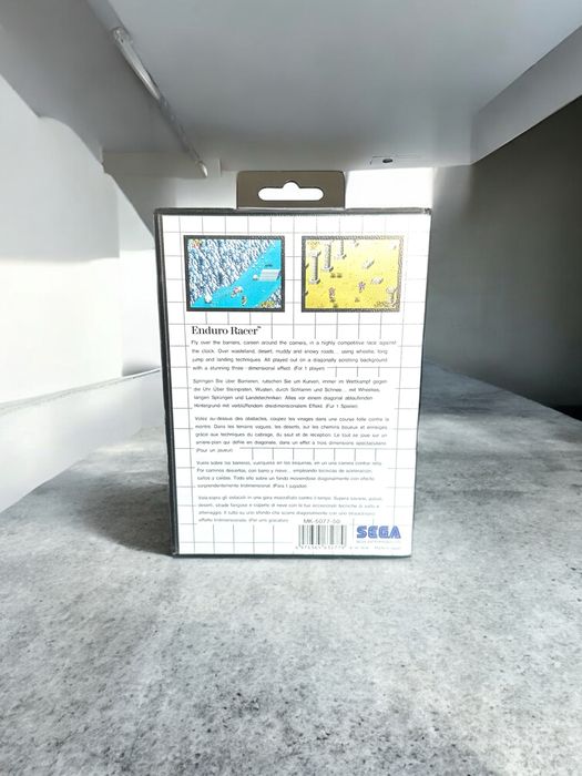 Sega Master System Enduro Racer Game