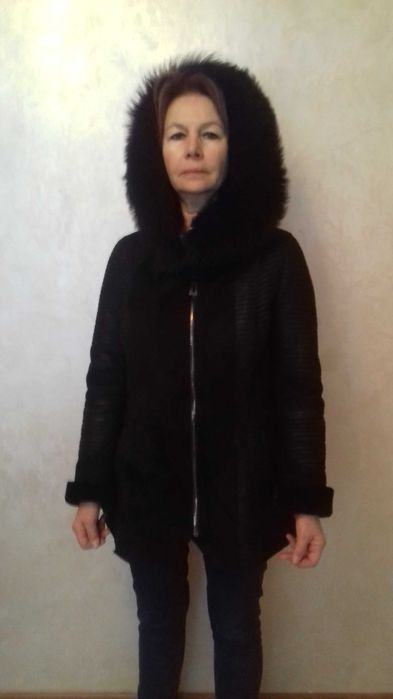 Дублянка жіноча з натурального хутра