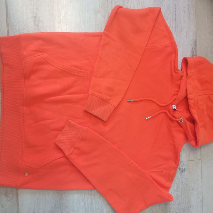 Bluza z kapturem S TAKKO pomarańczowa