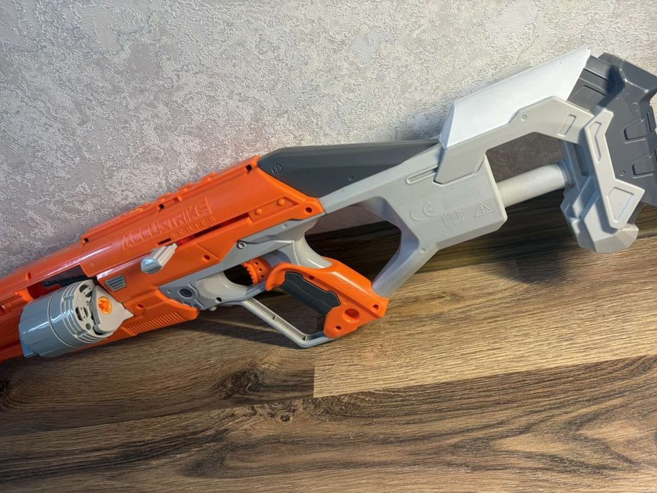 Бластер Nerf  Accustrike alphahawk оригінал + приціл у ПОДАРУНОК!!!