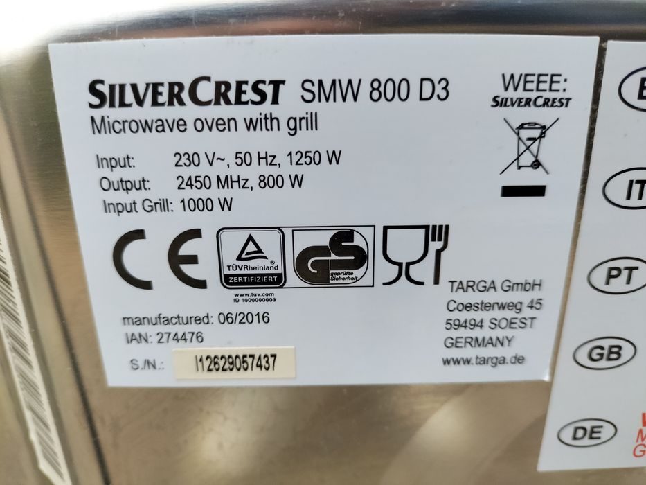 Vendo microondas  usado