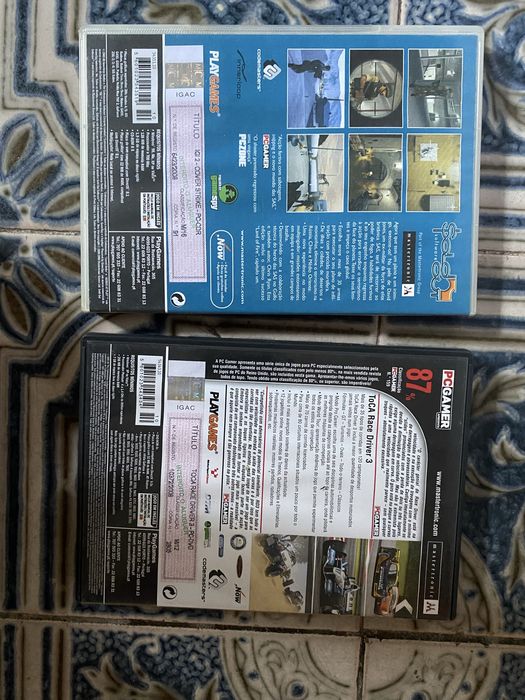 Jogos pc igi 2 e toca race driver 3