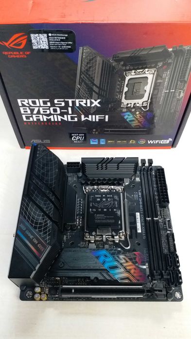 asus rog strix b760 i gaming wifi - купить компьютеры и