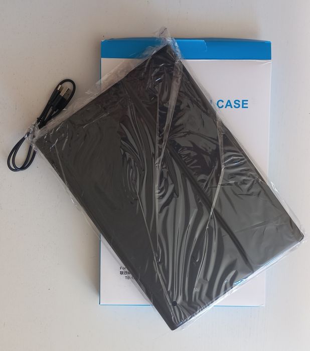 Capa e teclado para tablet Lenovo M10 plus