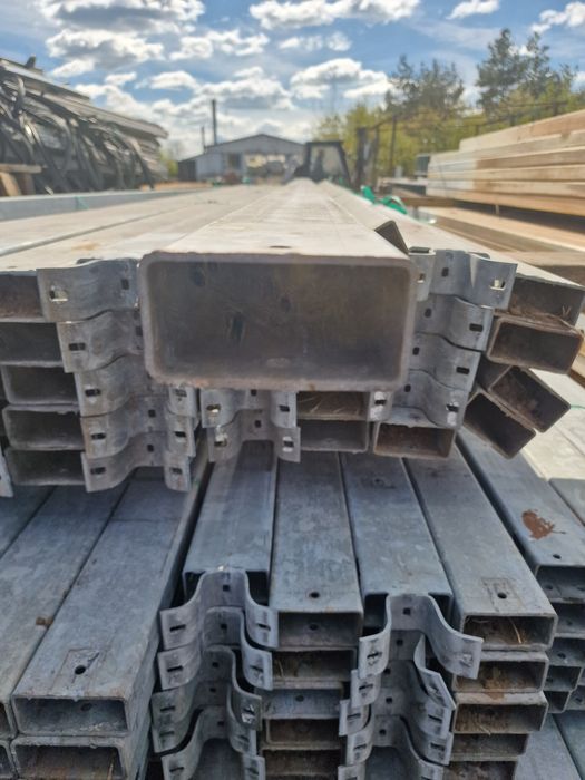 Profil ocynkowany słup 100/50×3.2mm