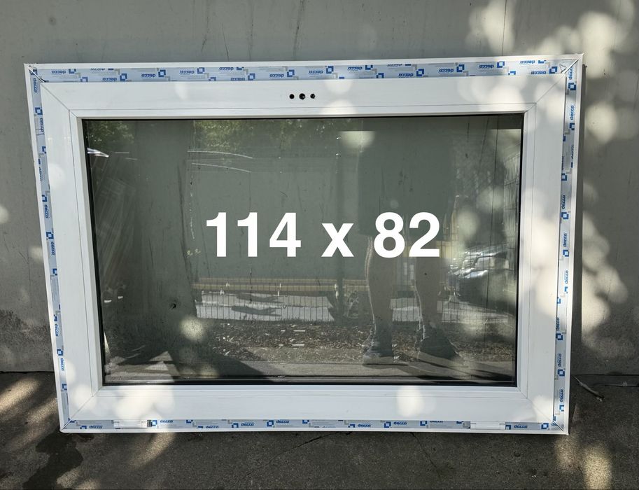 Okna PCV nowe 120 x 60 białe, dostępne kilka sztuk i inne rozmiary!