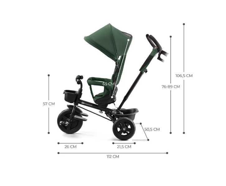 Triciclo  Kindderkraft Verde