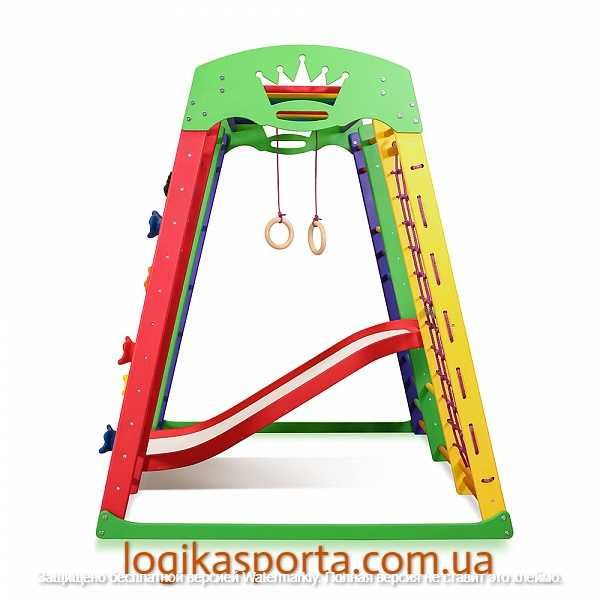 Спортивный детский комплекс, качели, горка, игровой уголок, площадка