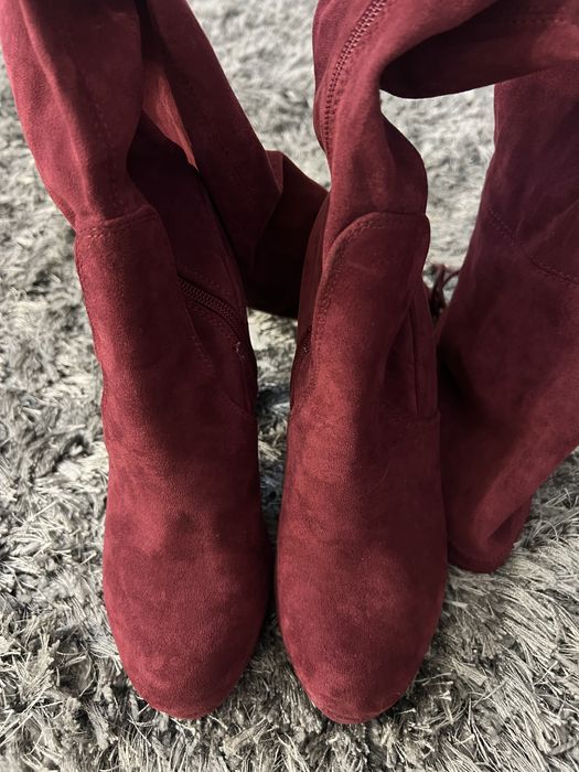 Ботфорти на каблуку