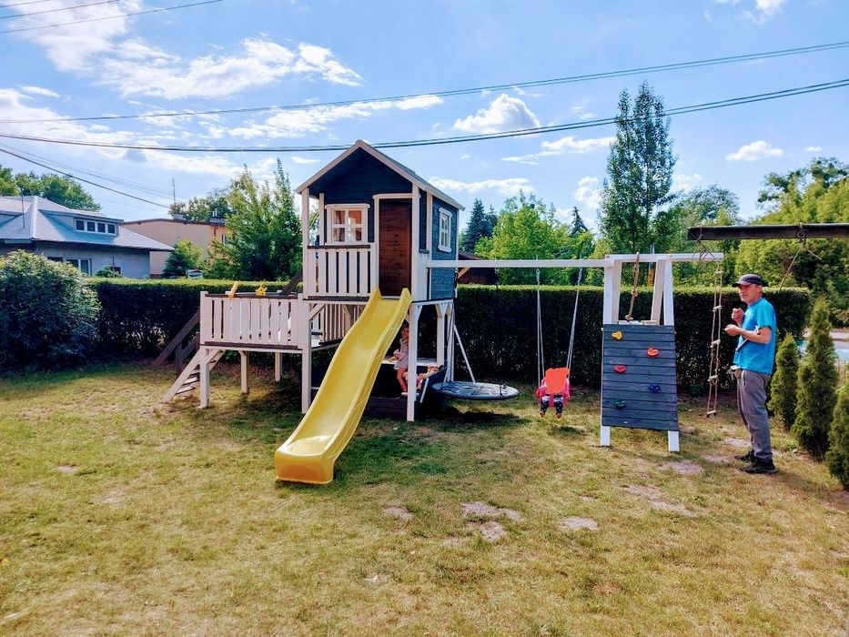 %RATY%--KOMPLEKSOWO-- Duży domek dla dzieci Plac zabaw