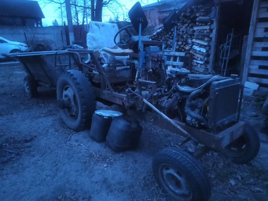Трактор саморобний