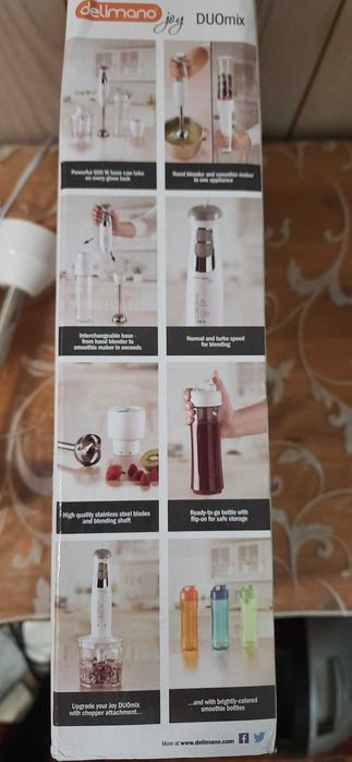 Блендер Delimano Joy Duomix HB6038YD-GS