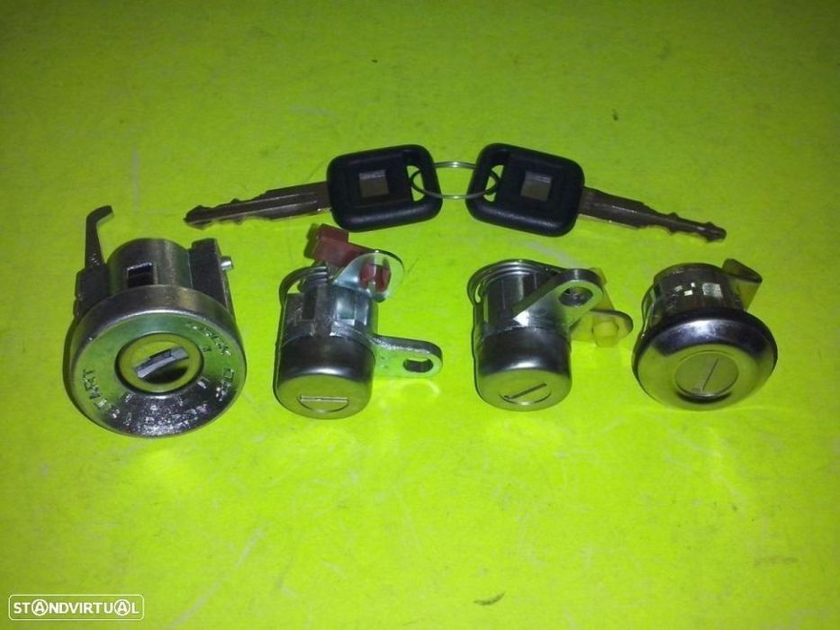 Kit canhões das portas e canhão ignição com chaves Opel Campo B 1997 -