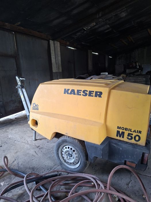 Kaeser Mobilair M50 2019r | 1277 mth | Kompresor śrubowy | VAT