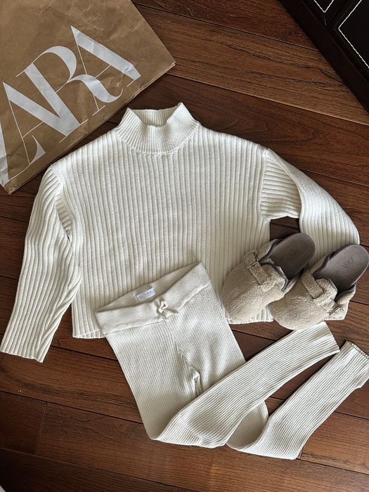 РОЗПРОДАЖ!!! Гольф кофтинка Zara 10 , 11-12 років 140 , 152 зріст з дуже  мякоі приємноі до тіла та теплоі тканини, стан нового