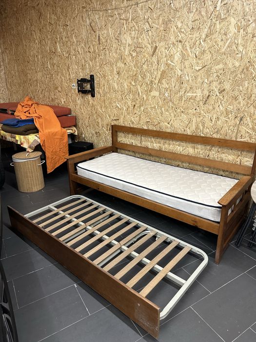 Cama sofa com duas camas