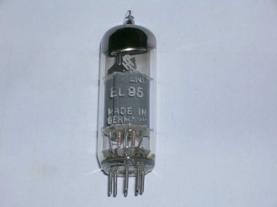 EL95 válvula amplificadora de potência da Siemens, Testada = 100%.