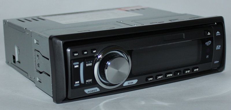 магнитола SD/MMC 3802U 4 канала по 50 W.(панель съёмная)