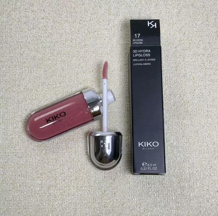 Блеск KIKO Milano 3D Hydra Lipgloss, бальзам, помада