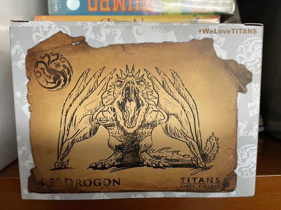 Game of Thrones - Drogon da Titans Vinyl Figures, Wootbox Exclusive
