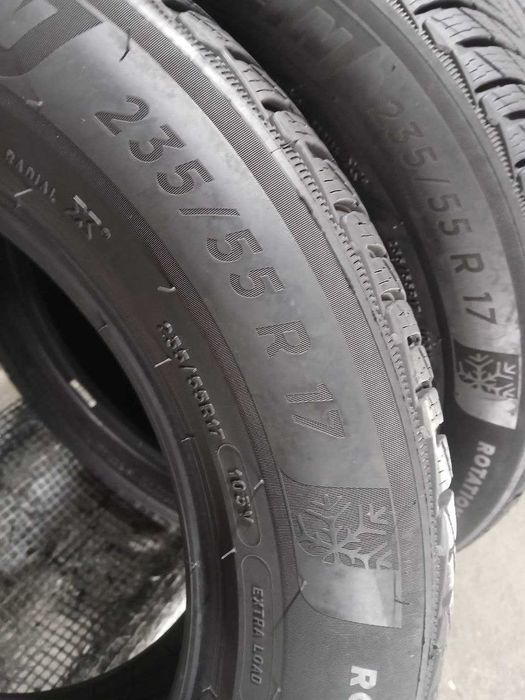 *Шини Michelin 235/55R17. 4шт. Зима 2024р (0800)