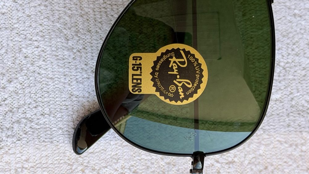 Oculos Rayban Aviator pretos