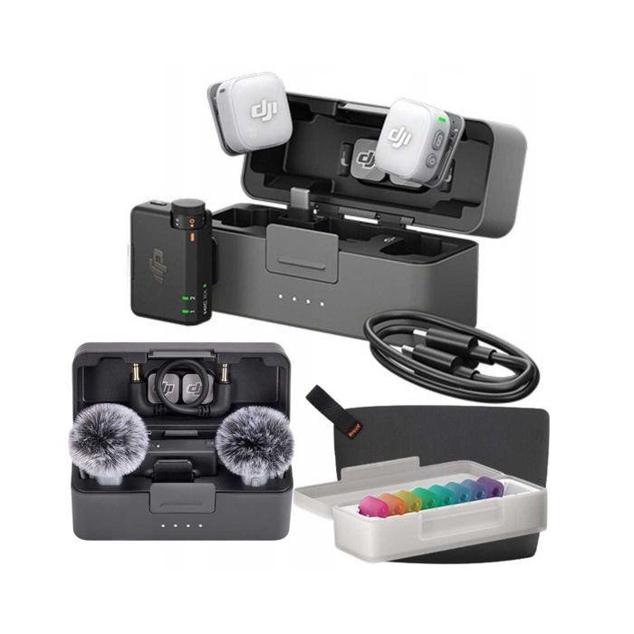 DJI MIC MINI 2TX+1RX MIKROFON Bezprzewodowy 48h Redukcja Szumów + Etui