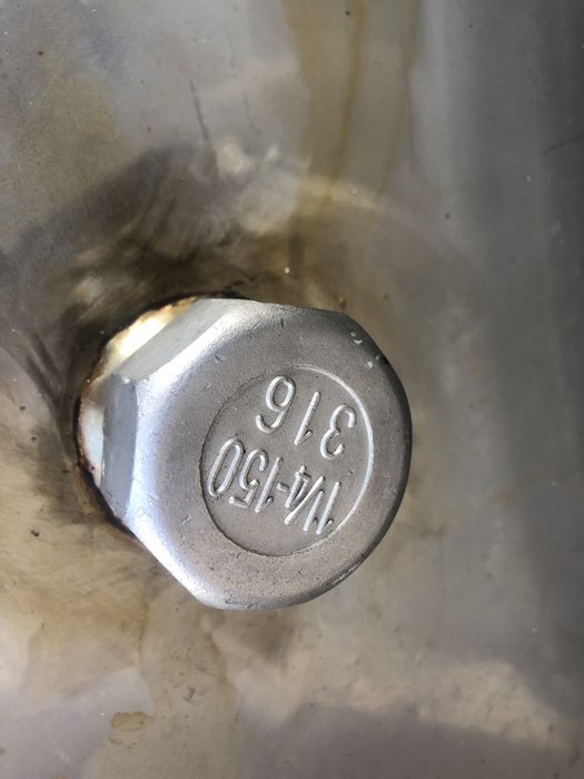 Deposito 30 litros inox de combustivel
