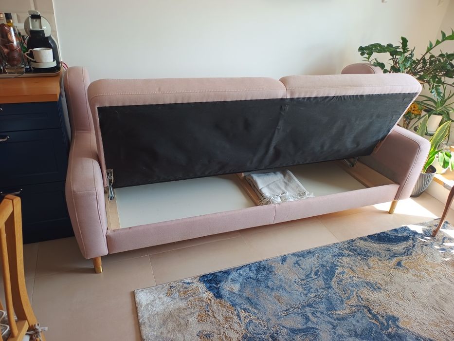 Sofa rozkładana uszak wersalka kanapa