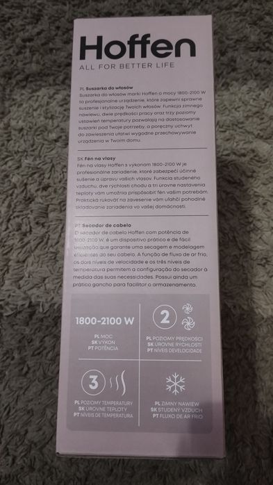 Suszarka do włosów Hoffen