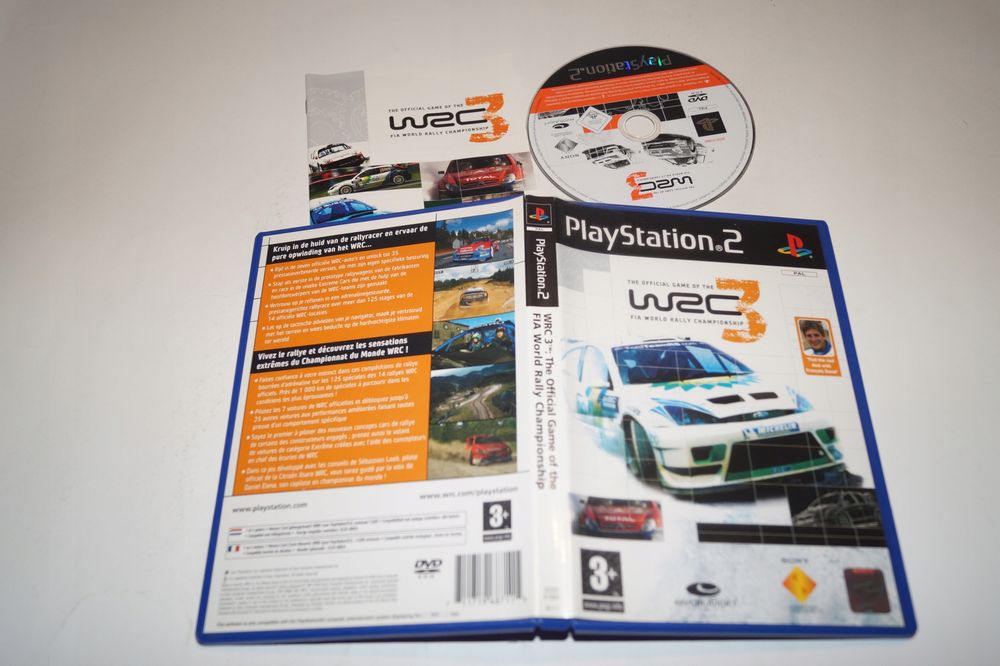 World Rally Championship 3 Wrc 3 Playstation 2 (Ps2) Pudełkowa