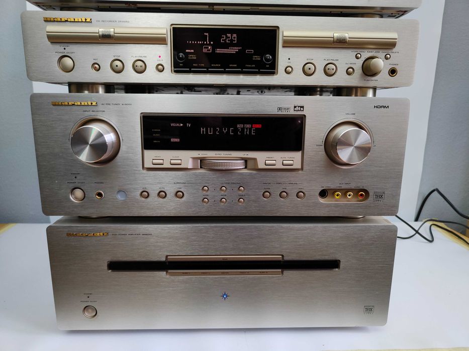 Wieża 5.1 MARANTZ MM-9000, AV9000, DR6050, DV7000