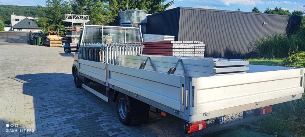 Nowe rusztowanie Plettac 215m2