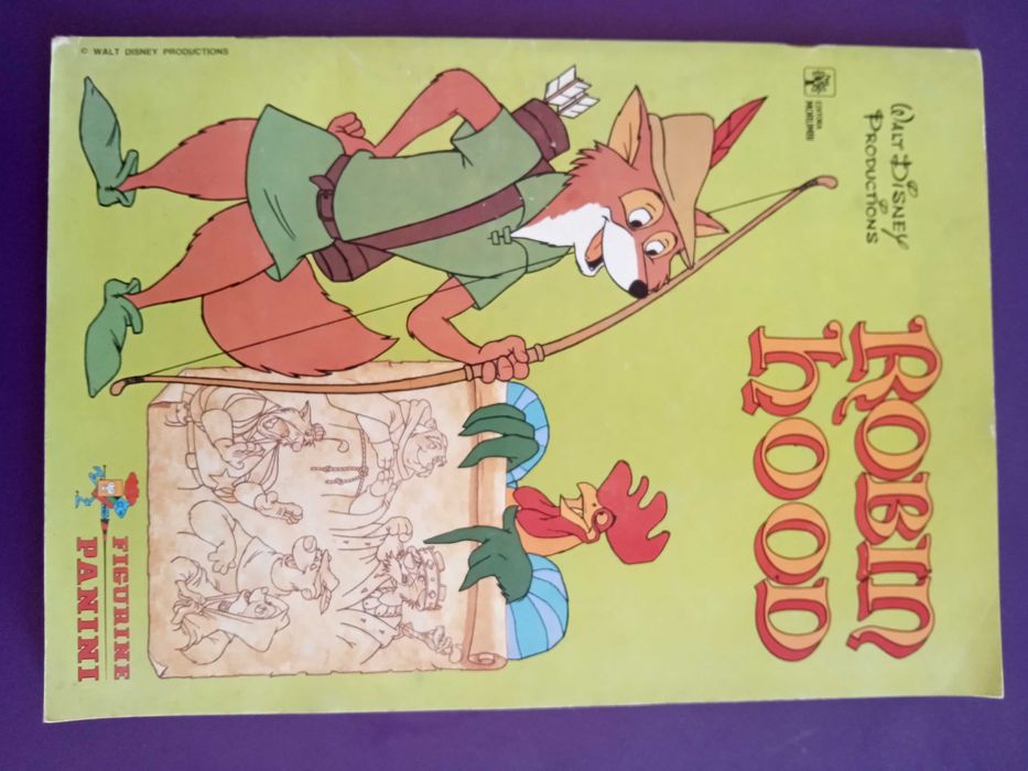 Cadernetas Cromos Anos 80: Robin Hood+Os Simpsons+Os Records v.p.ind.