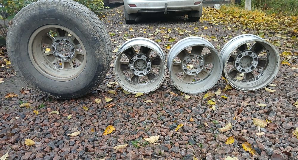 Титанові диски R15 Toyota  Hilux